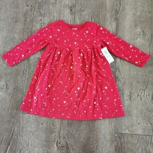 2/$15 BNWT Old navy red dress 12-18M